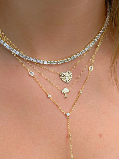 Princess Tennis Necklace