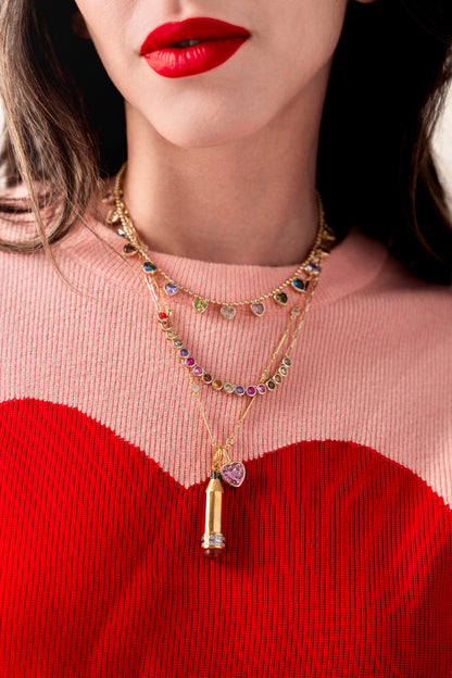 SBJ Strand & Bar Chain Necklace