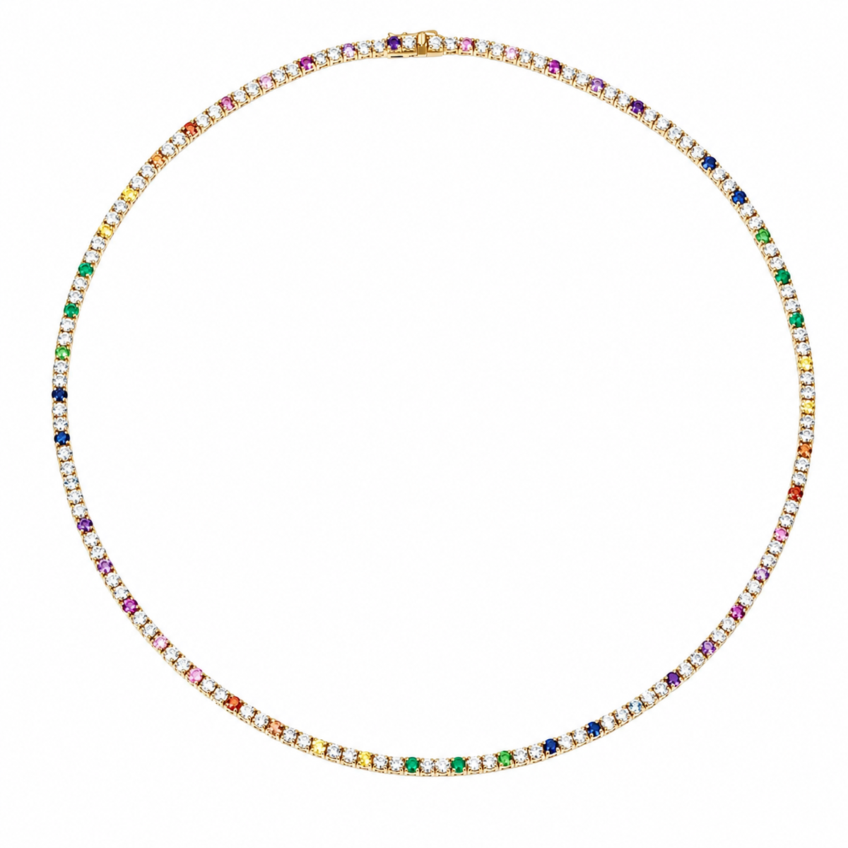 Color Pop Eternity Necklace