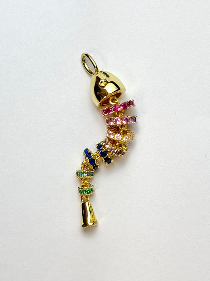 Charm de pez arcoíris