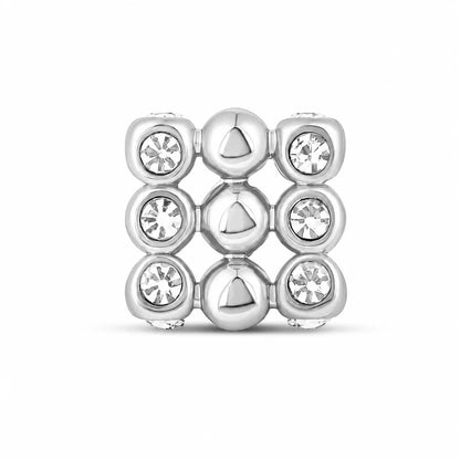 Cube Beaded Spacer Charm