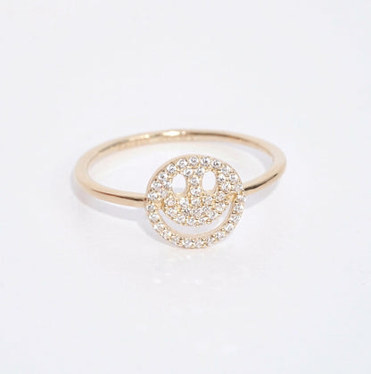 10k Solid Gold - Happy Ring