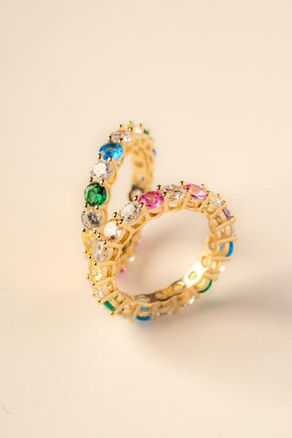 Color Pop Eternity Ring