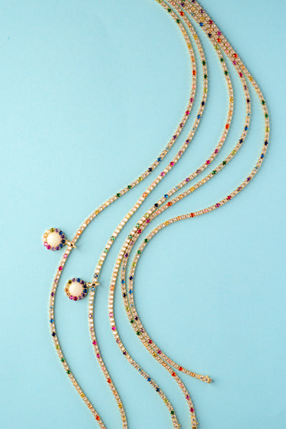 Color Pop Eternity Necklace