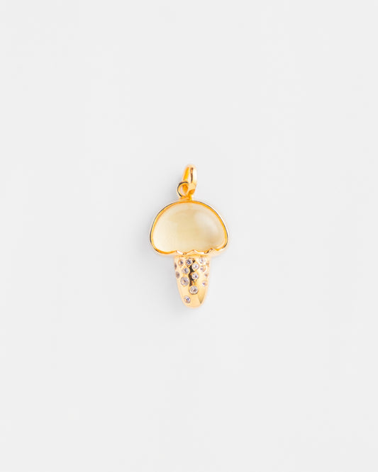 Yellow Quartz - Mini Praline Shroom