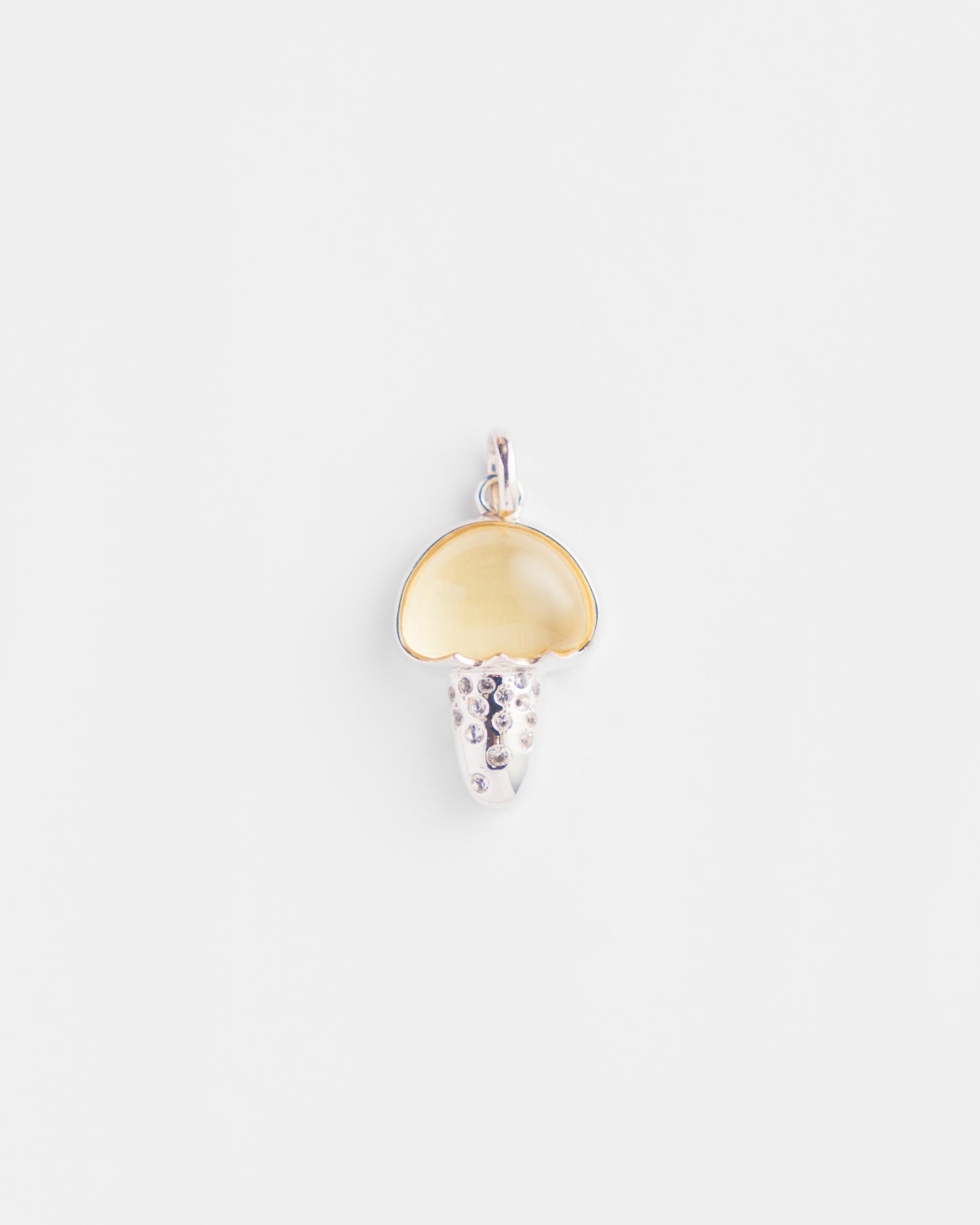Yellow Quartz - Mini Praline Shroom