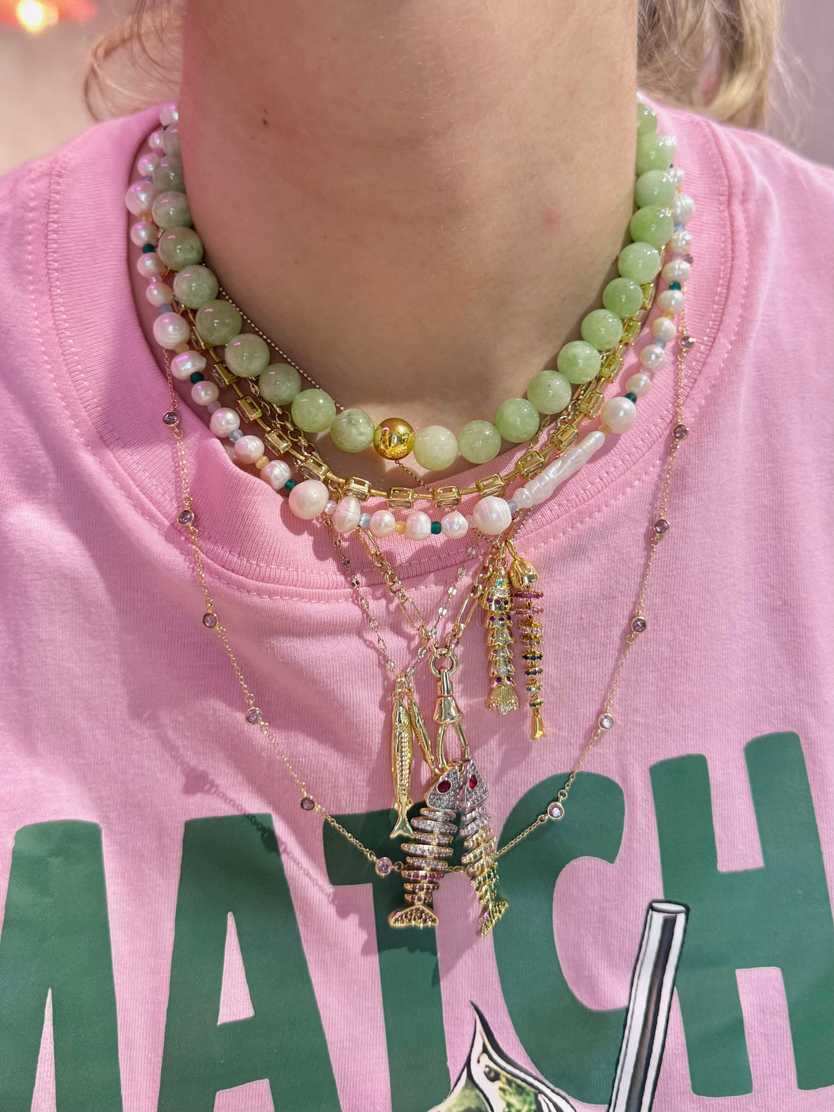 DBY Strand Necklace (16")