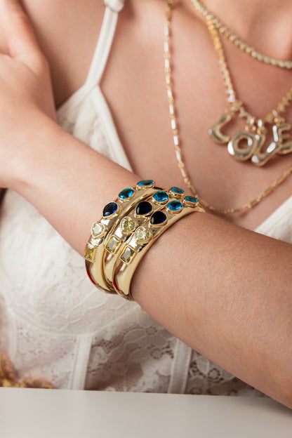 Brazalete duro Capri Gem