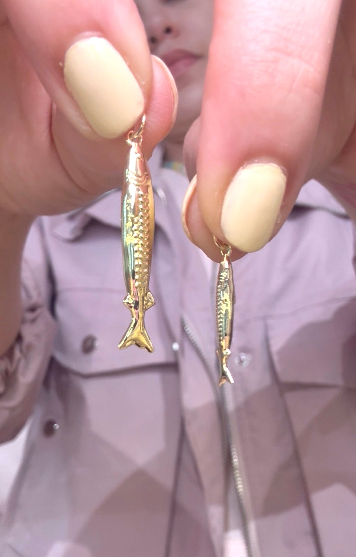 Mini Sardine Charm