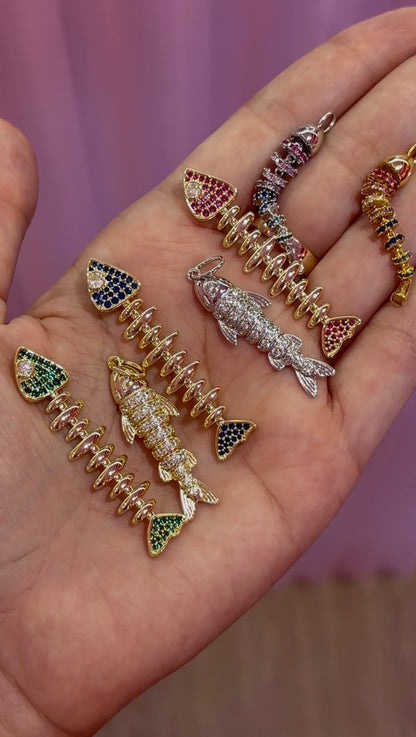 Charm de pez arcoíris