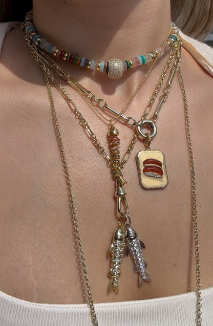 Charm de pez arcoíris