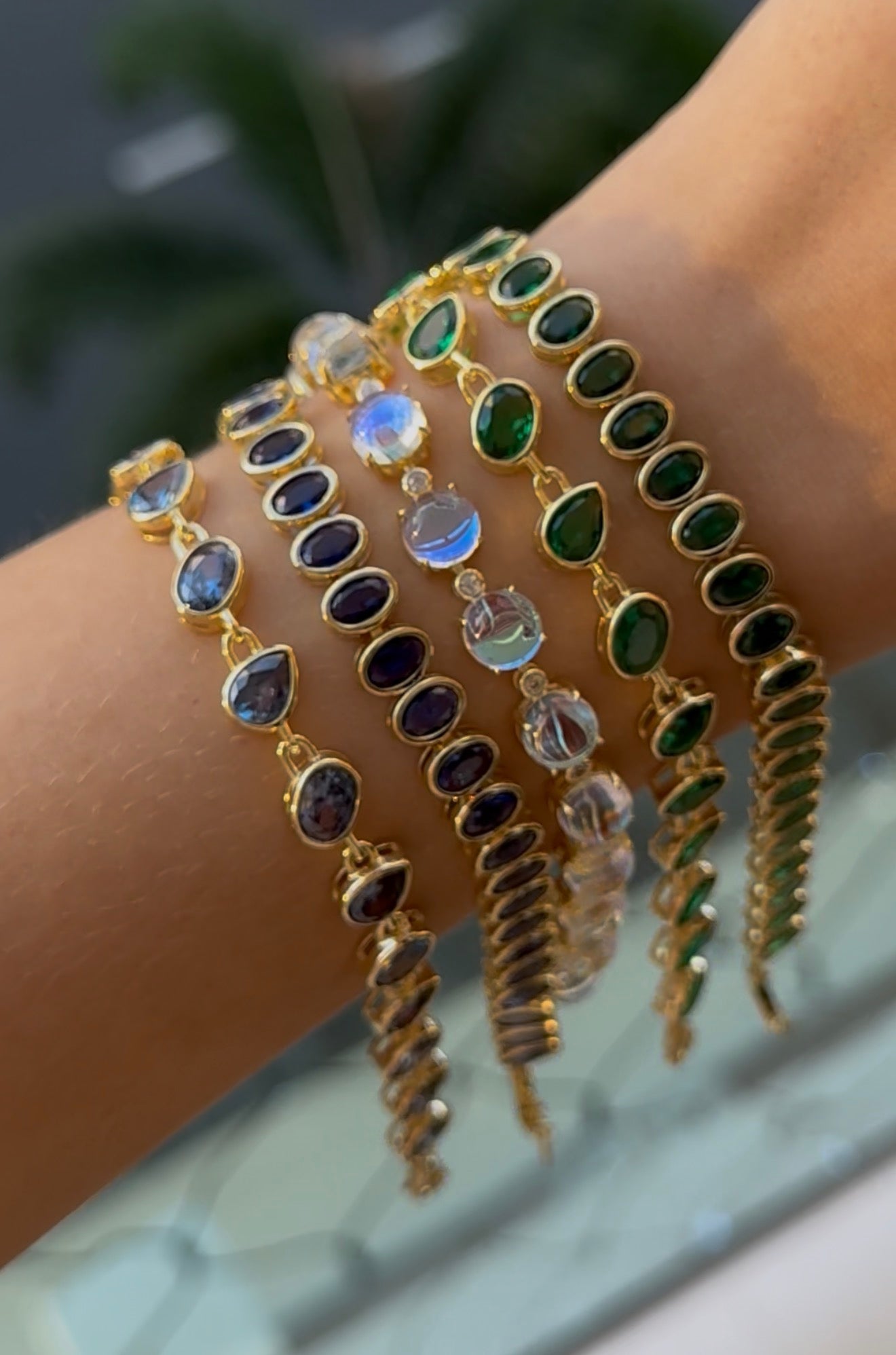 Pulsera tenis ovalada Vivianne