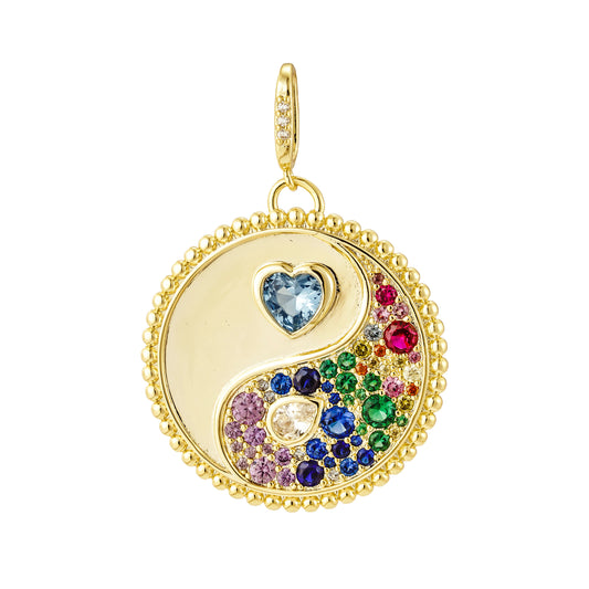 Multicolor Yin Yang Charm