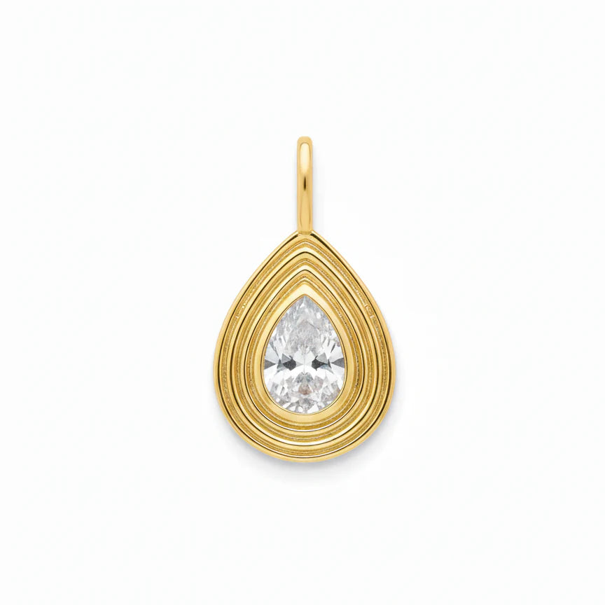 Luxe Pear Charm