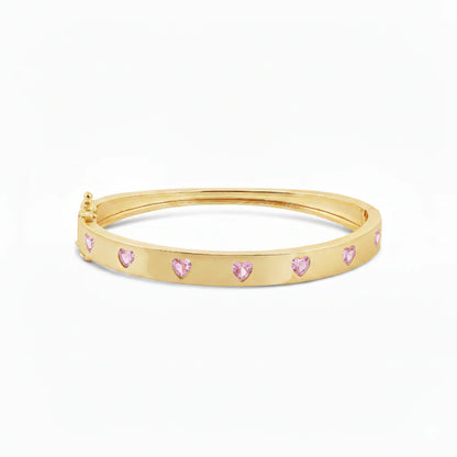 Heartburst Color Bangle