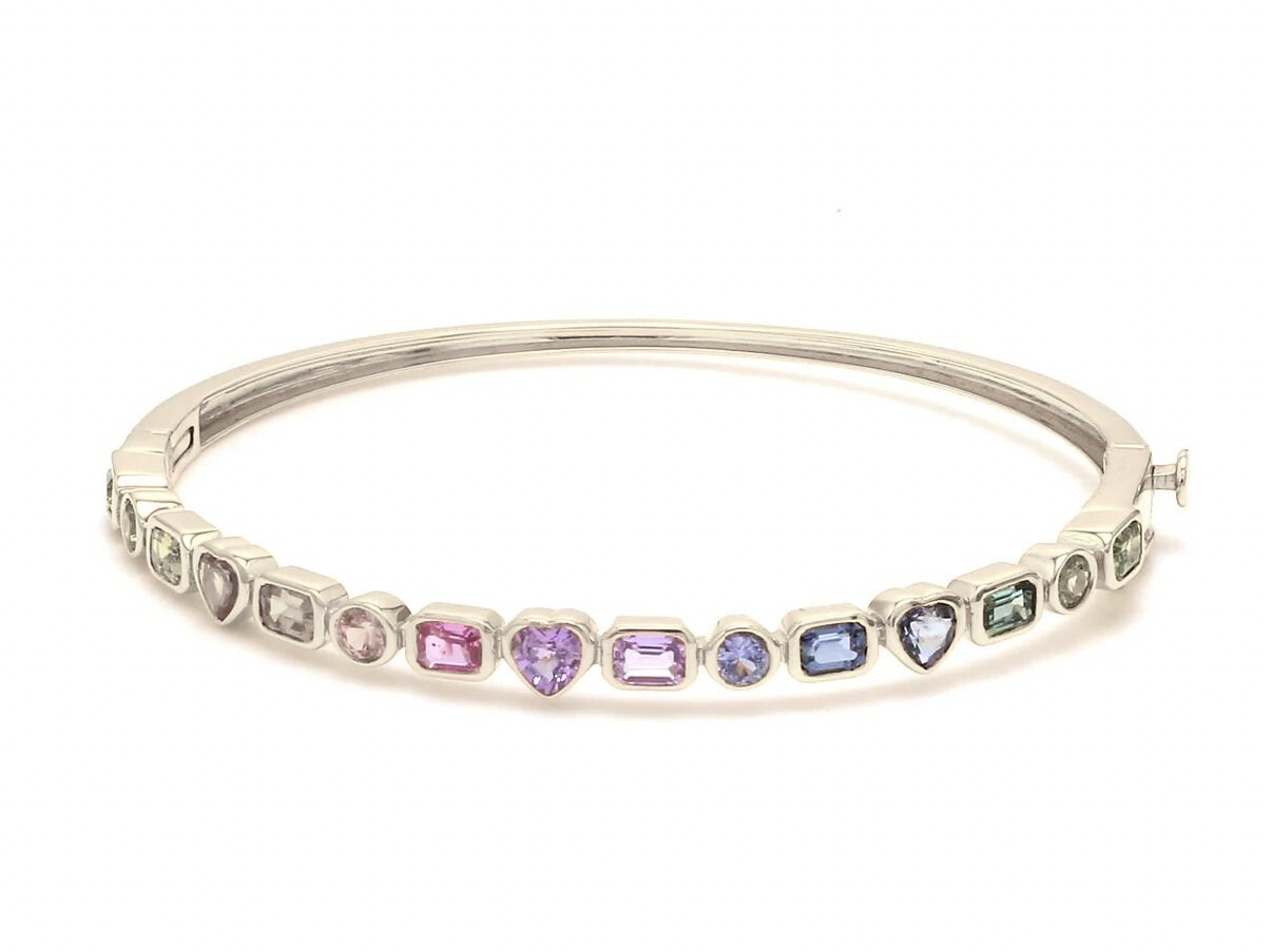 Rainbow Multi Shape Bangle