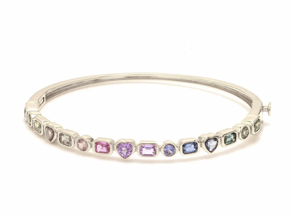 Rainbow Multi Shape Bangle