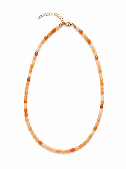 Pebble Beaded Necklaces