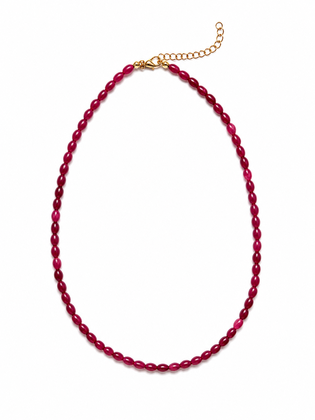 Pebble Beaded Necklaces