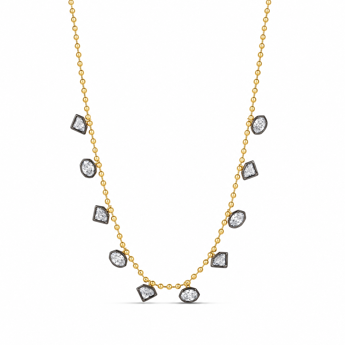 Noir Cascade Necklace