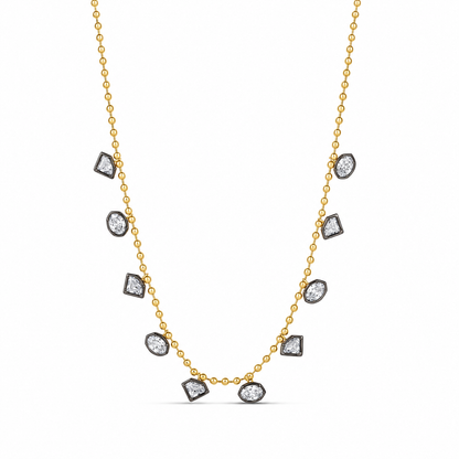 Noir Cascade Necklace