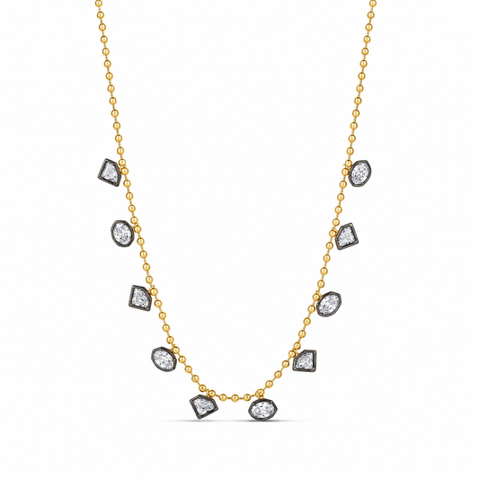 Noir Cascade Necklace