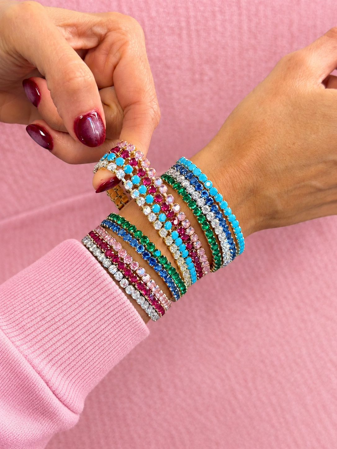 Classic Stretchy Tennis Bracelet