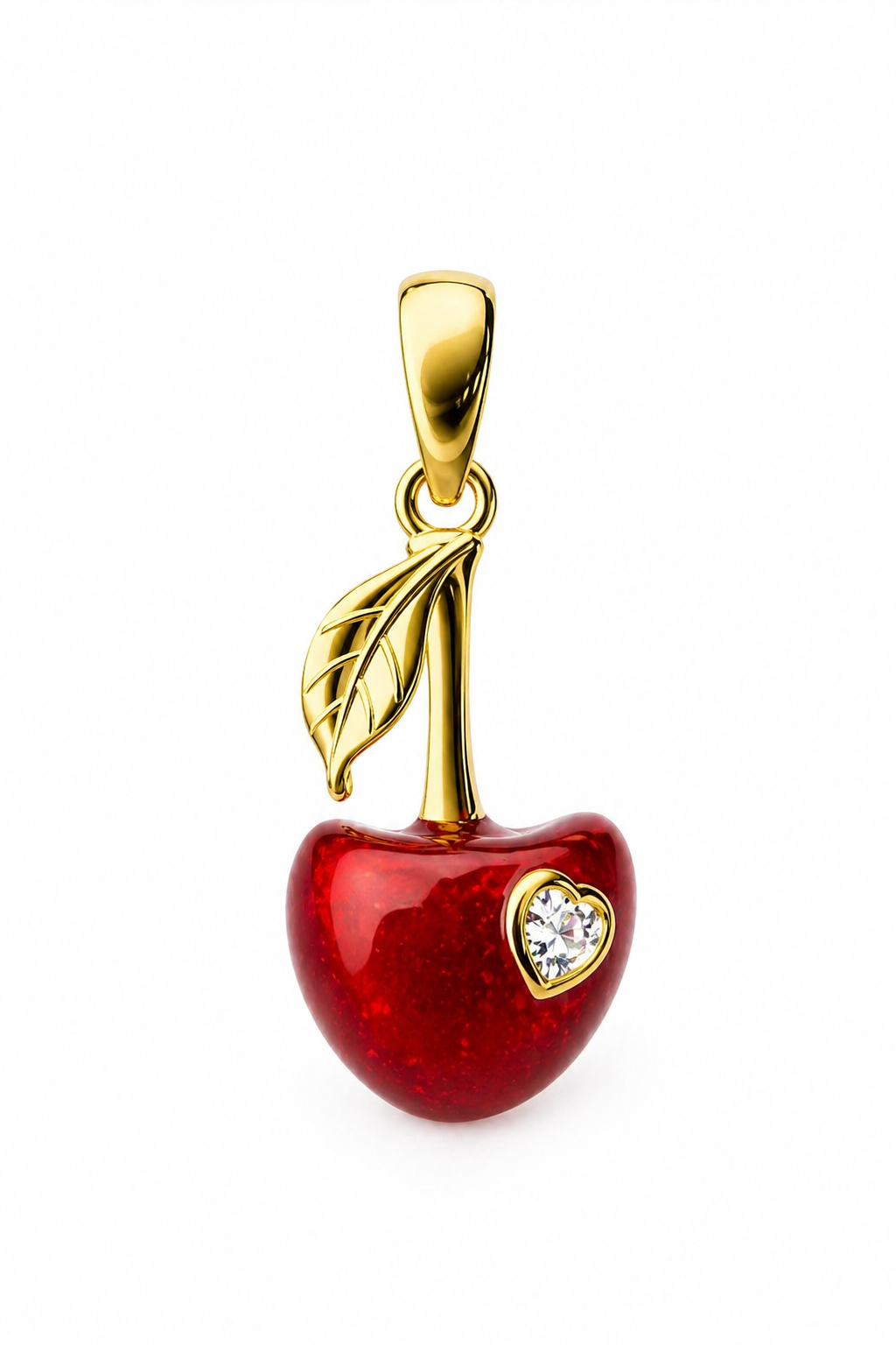 Cherry Apple Mini Charm