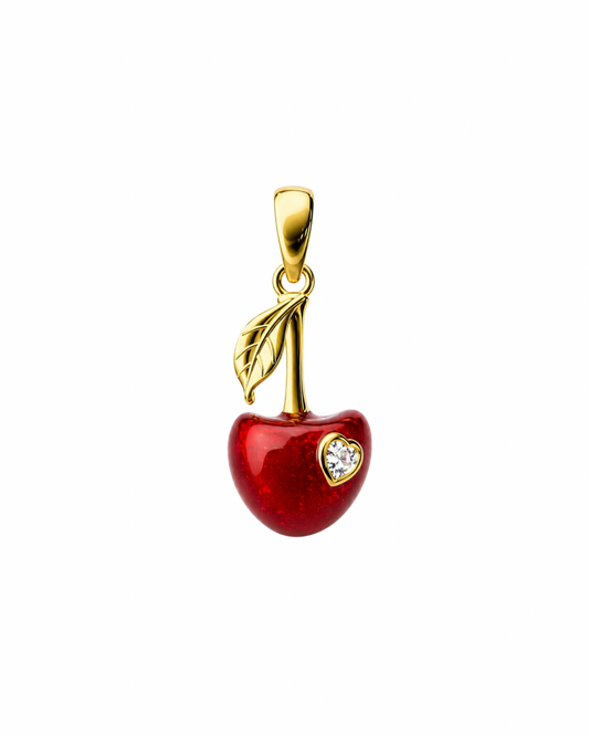 Cherry Apple Mini Charm