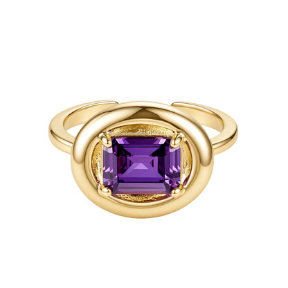 Oval Bezel Ring