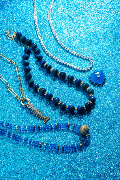 Collar de Bolas ojo de Tigre