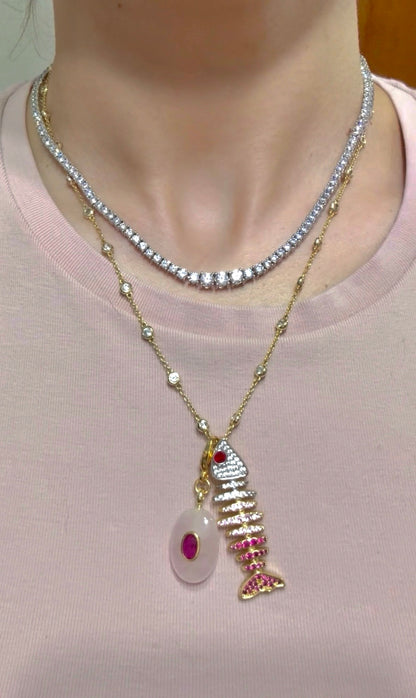 Collar de tenis graduado