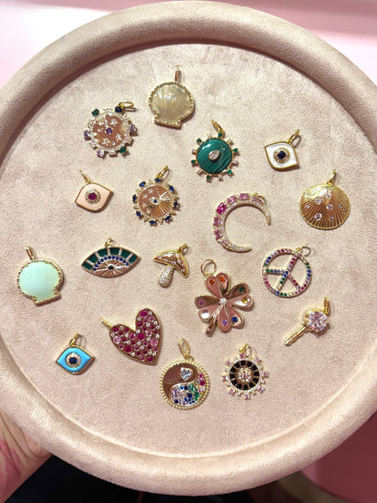 Multicolor Yin Yang Charm