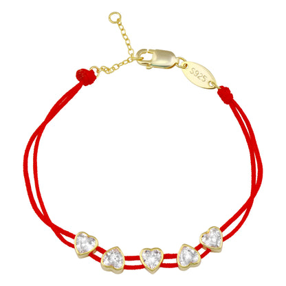 MultiShape Bezel String Bracelet