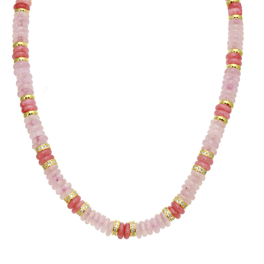 Pink Pukka Necklace