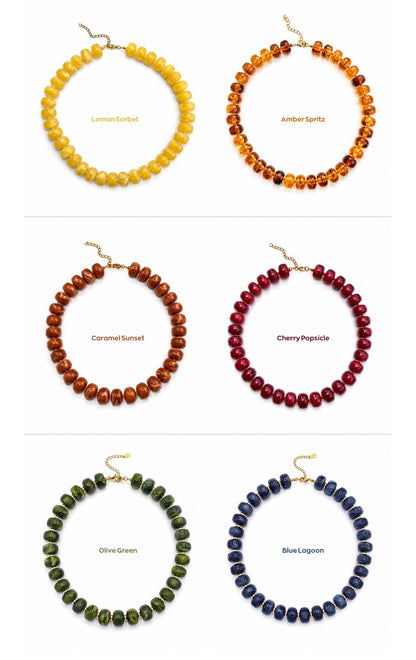 Summer Beaded Necklaces