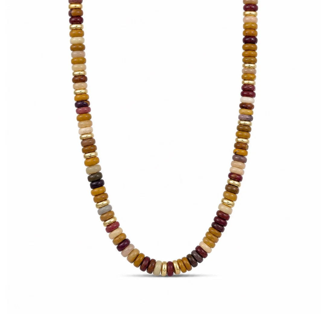Pumpkin Spice Pukka Necklace