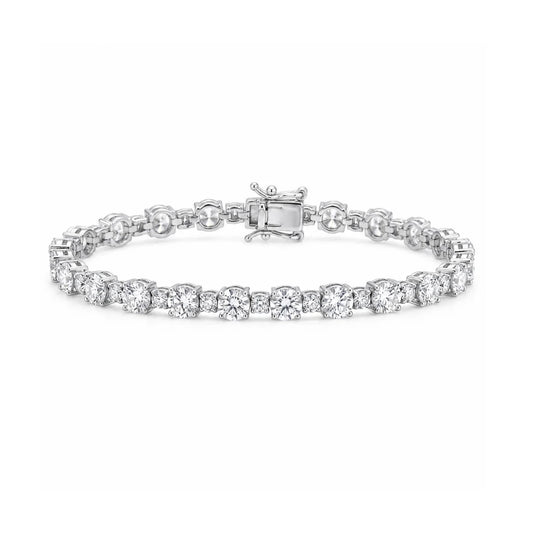 Uneven Like Diamond Tennis Bracelet