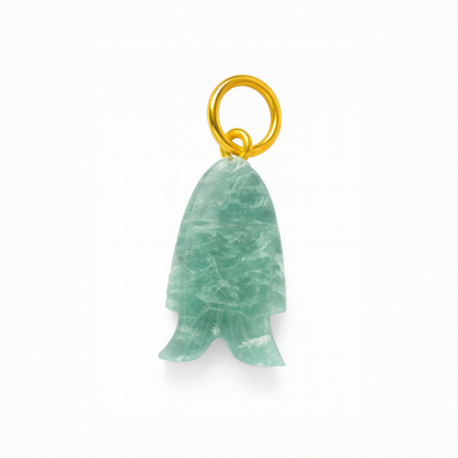 Amuleto de la suerte de piedra