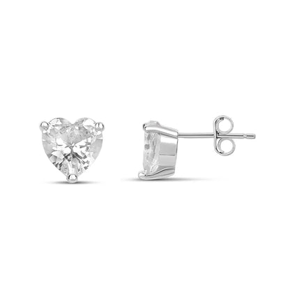 Heart Like Diamond Studs