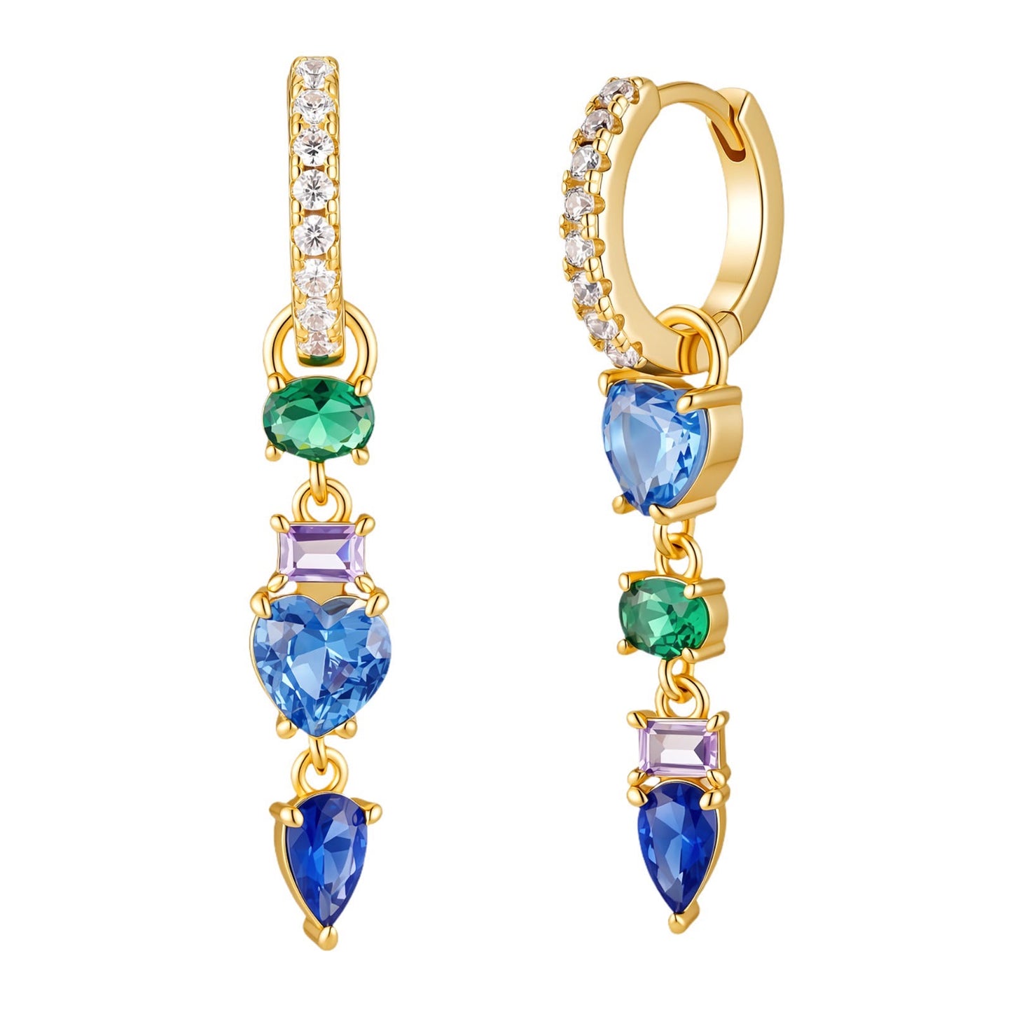 Princess Drop Hoops