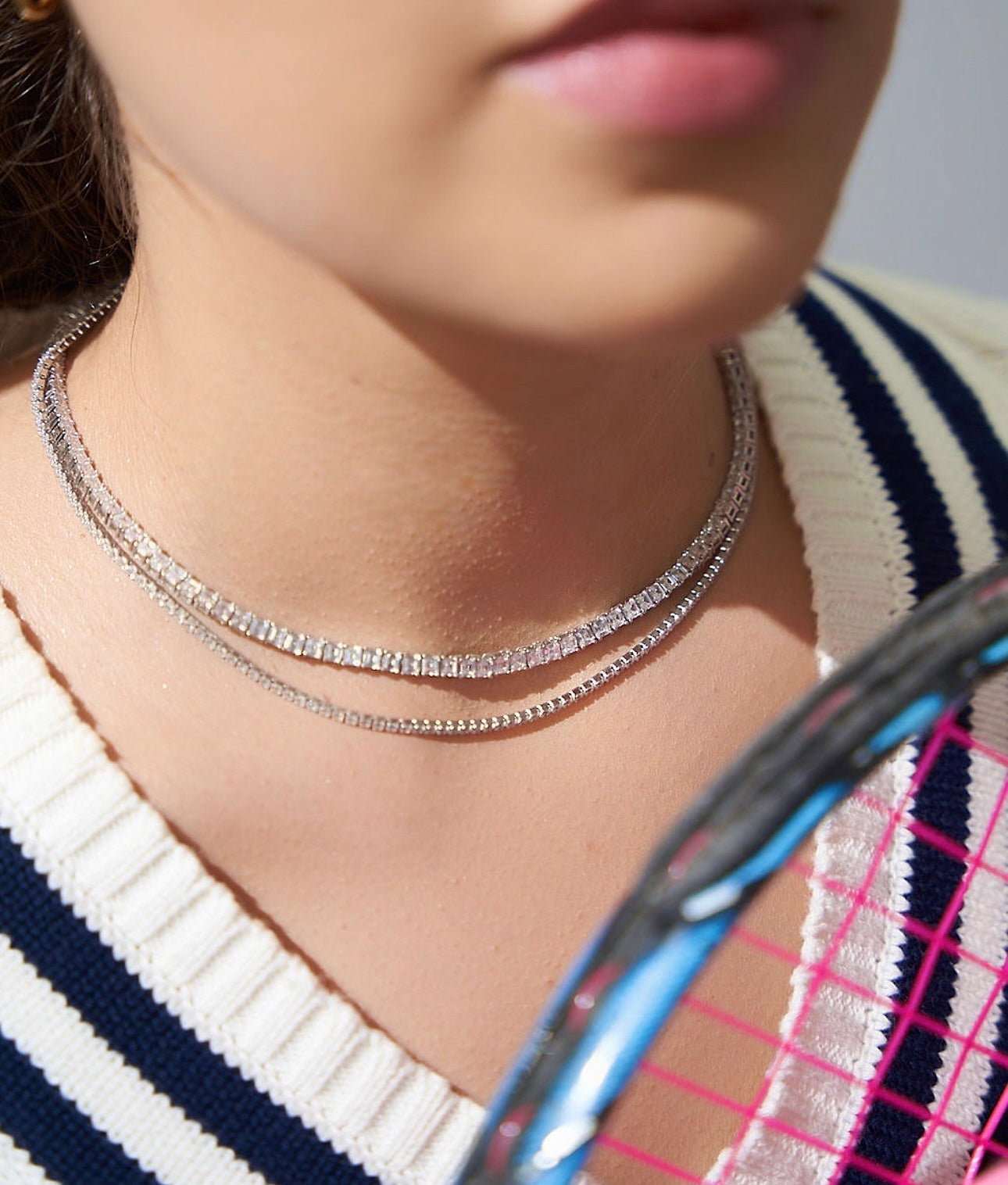 Princess Tennis Necklace