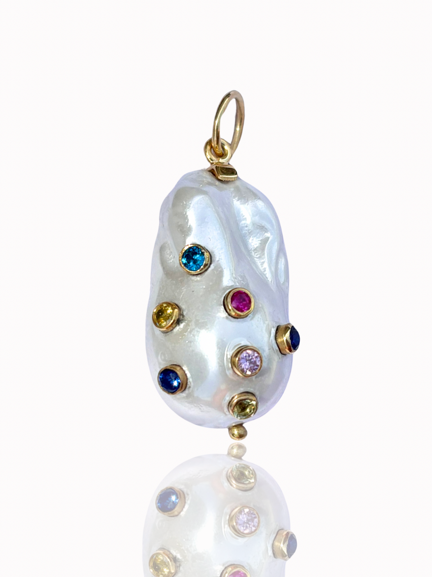 Baroque Pearl Multicolor Charm