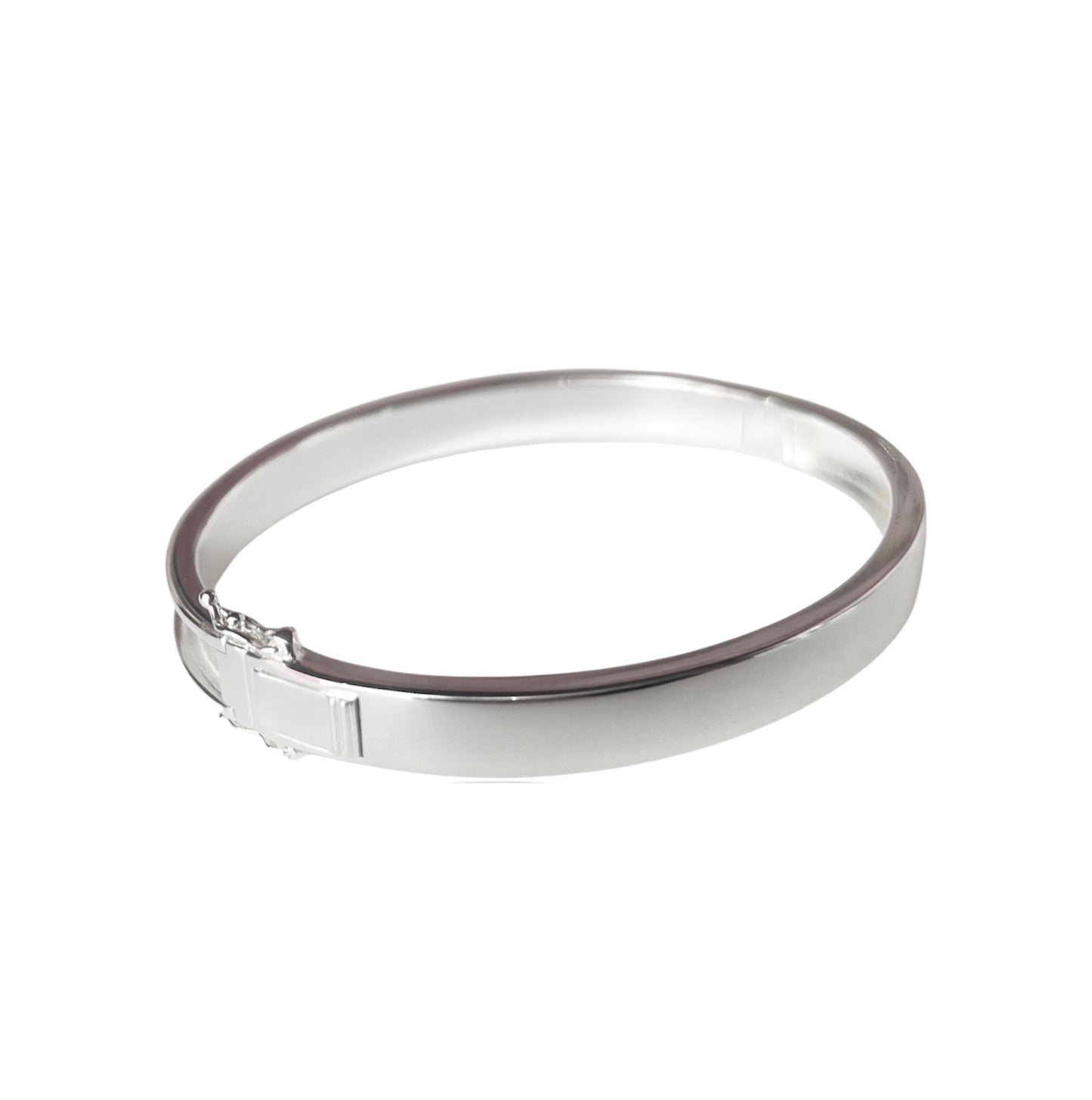 Sliding Charm Bangle - Vermeil