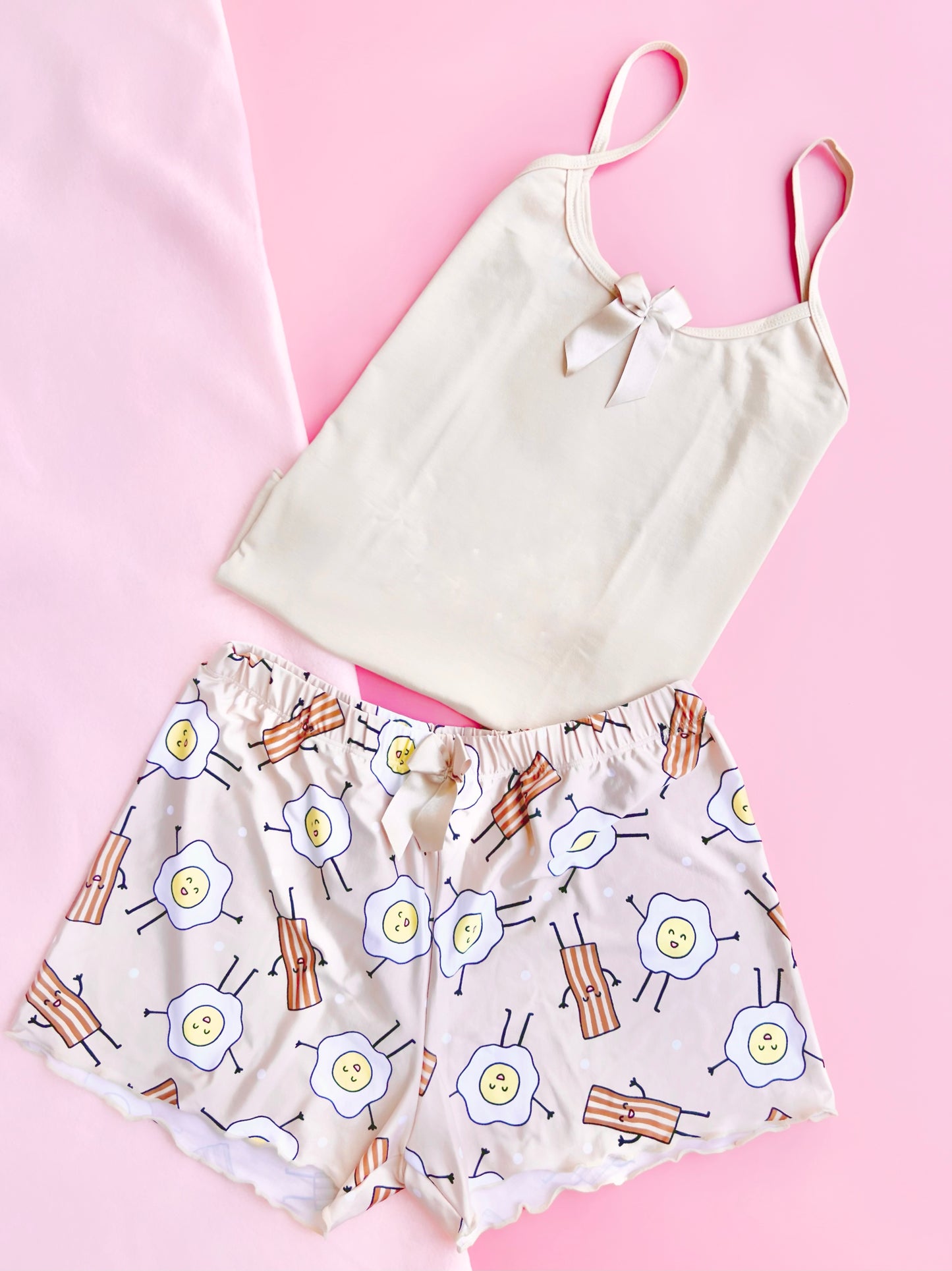 Bacon & Egg Short + Strap Set