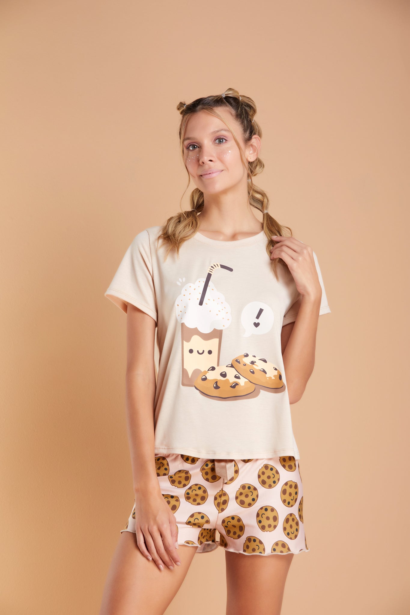 Coffee & Cookies Short Set