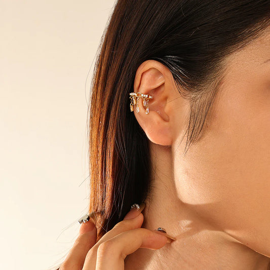 EarCuff con borlas (unidad)