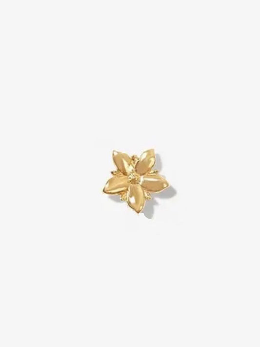 Lilac Flower Piercing x Unidad - Vermeil