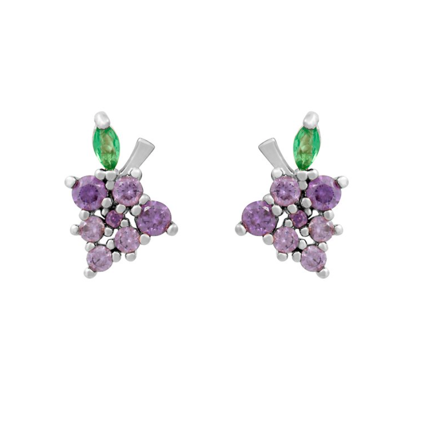 Grape Earring Studs